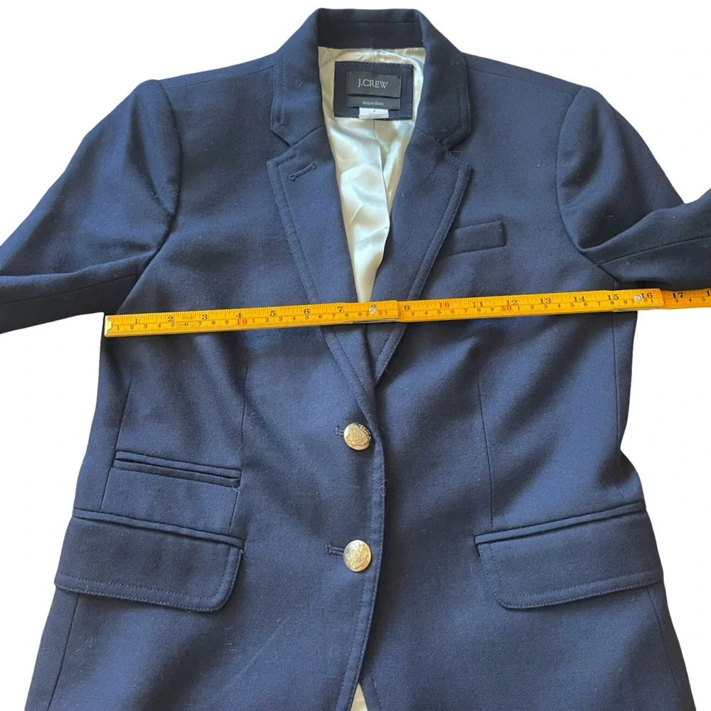J. Crew Wool Schoolboy Blazer